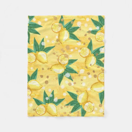 Orange Landkreis Fleecedecke (Vorderseite)