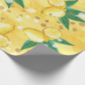 Orange Landkreis Geschenkpapier (Ecke)