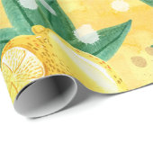 Orange Landkreis Geschenkpapier (Rolleneckpunkt)
