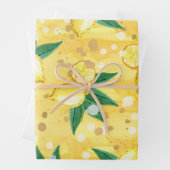 Orange Landkreis Geschenkpapier Set (Beispiel)