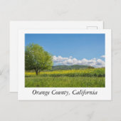 Orange Landkreis, Kalifornien Postkarte (Vorne/Hinten)