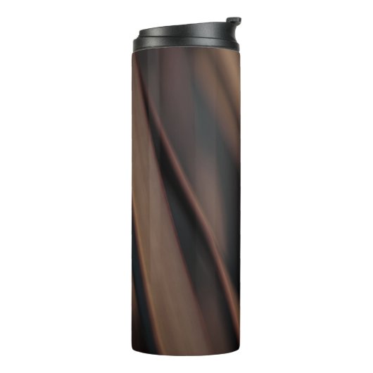 Orange Landkreis Thermosbecher (Nach links gedreht)