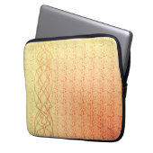 Orange Laptopschutzhülle (Vorderseite Links)