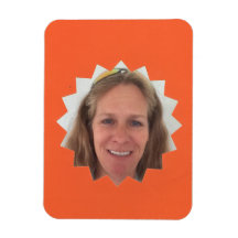 Orange Large Sun Foto Frame