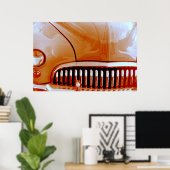 Orange Lead Sled Poster (Heimbüro)