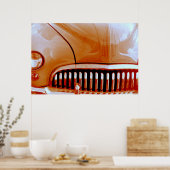 Orange Lead Sled Poster (Küche)