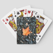 Orange Leaf Classic Playing Cards Spielkarten (Rückseite)