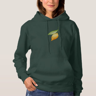 Orange Leaf Hoodie