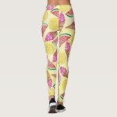 Orange Leaf Leggings (Rückseite)