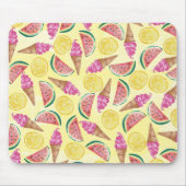 Orange Leaf Mousepad (Vorne)