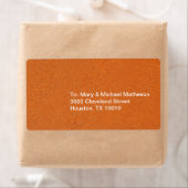 Orange Leather Look (Insitu)