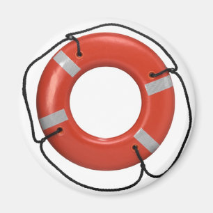 ORANGE LEBEN-RING MAGNET