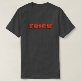 Orange Leckerei Halloween Glitzer T-Shirt
