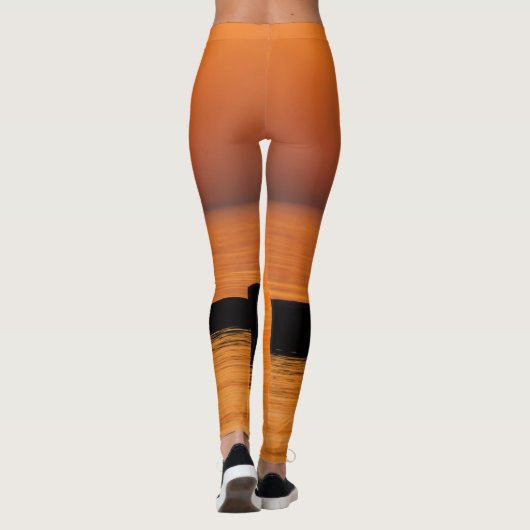 Orange Leggings (Rückseite)