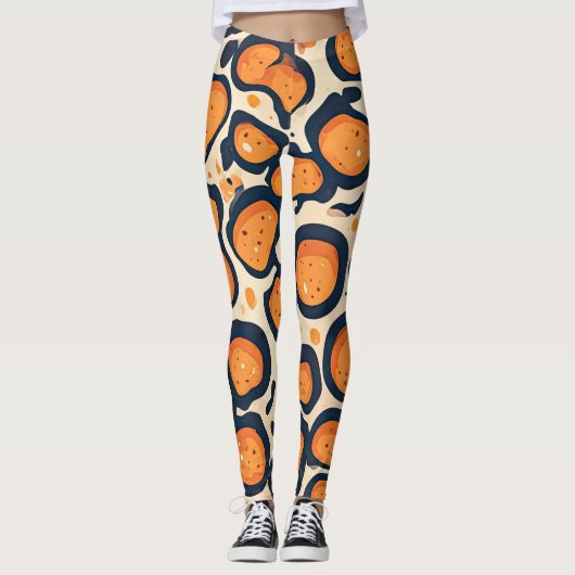 Orange Leggings (Vorderseite)