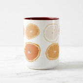 Orange Lemon Citrus Tasse (Mittel)