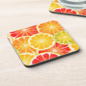 Orange-Lemon Fruit Untersetzer | Obst Untersetzer (Linke Seite)