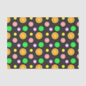 Orange lemon lime grapefruit summer party pattern seidenpapier (Vorderseite)