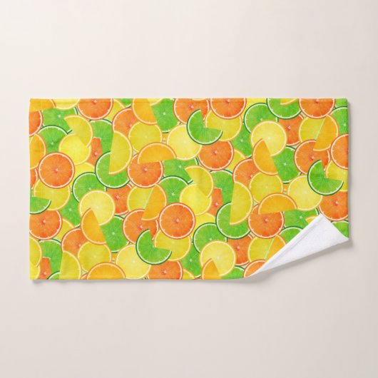 Orange Lemon Limon Handtuch (Handtuch)