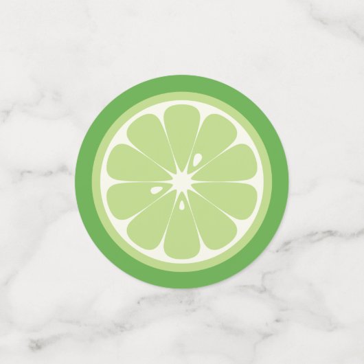 Orange Lemon Limon und Grapefruit Table Confetti Konfetti (Klein Vorderseite)