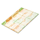 Orange Lemon Limon Weekly Planner Notizblock (angewinkelt)