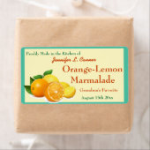 Orange Lemon Marmalade Preserve Canning Jar (Insitu)