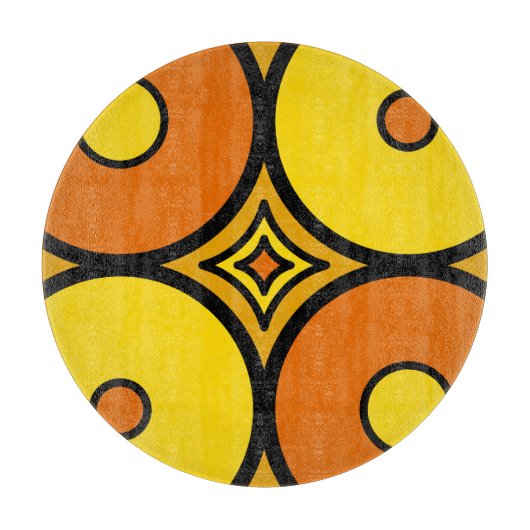 Orange & Lemon Schneidebrett (Vorderseite)