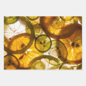 Orange Lemons Geschenkpapier Set (Vorderseite 3)