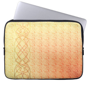 Orange Lichter Laptopschutzhülle
