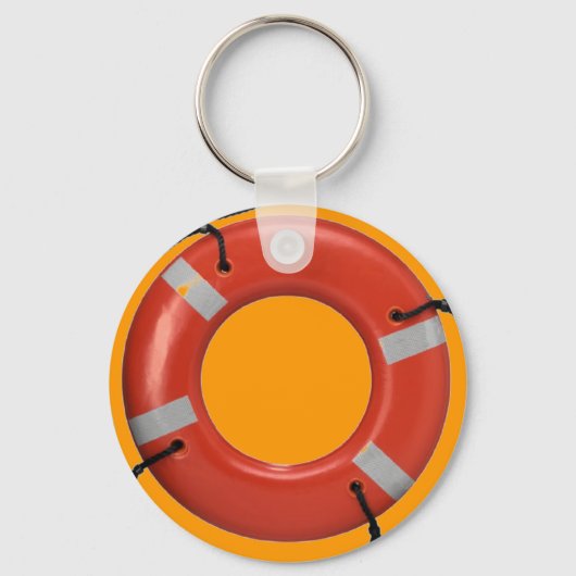 ORANGE LIFE SAVER SCHLÜSSELANHÄNGER (Vorderseite)