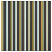 Orange, Light Sky Blue, Green, Minze Cream & Black Stoff (Muster)