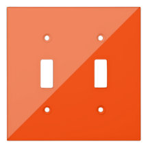 Orange Light Switch Cover