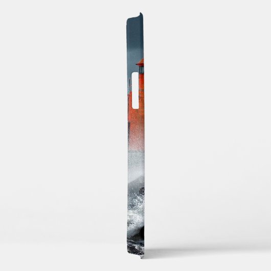 ORANGE LIGHTHOS AUF ROCK Case-Mate iPhone HÜLLE (Rückseite / Rechts)