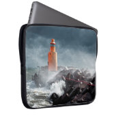 ORANGE LIGHTHOS AUF ROCK LAPTOPSCHUTZHÜLLE (Vorne Rechts)