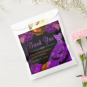 Orange & Lila Blumenkleid Halloween Quinceanera Geschenktütchen (Versiegelt)