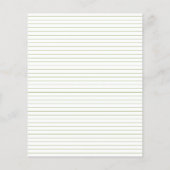 Orange Lila botanisches Brautparty (Rückseite)