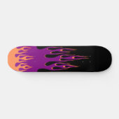 Orange Lila Burn Skateboard (Horizontal)