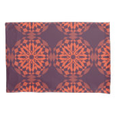 Orange lila coole, einzigartige, trendige Blume ab Kissenbezug (Vorderseite)