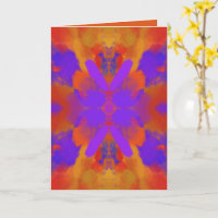 Orange Lila Und Rotes Abstraktes Grafikdesign