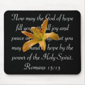 Orange Lilie Mousepad (Vorne)