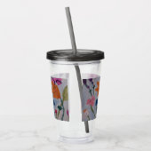 Orange Lilies Acryltrinkbecher (Links)