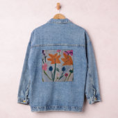 Orange Lilies Jeansjacke (Hangar)