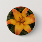 Orange Lily Button (Vorderseite)