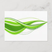 Orange Lily Empfang Card Begleitkarte (Rückseite)