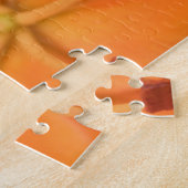 Orange Lily Floral Puzzle (Seite)