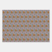 Orange Lily Geschenkpapier Set (Vorderseite)