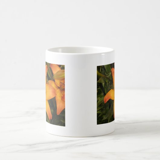 Orange Lily Kaffeetasse (Mittel)