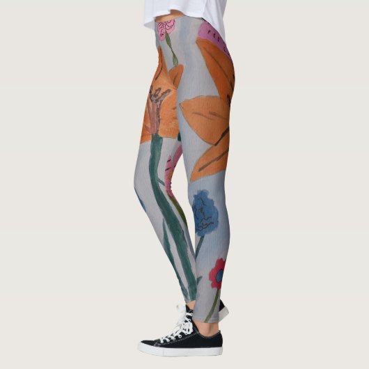 Orange Lily Leggings (Links)