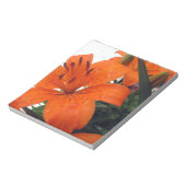 Orange LIly Notizblock (Rotiert)