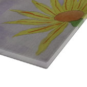 Orange Lily Schneidebrett (Ecke)